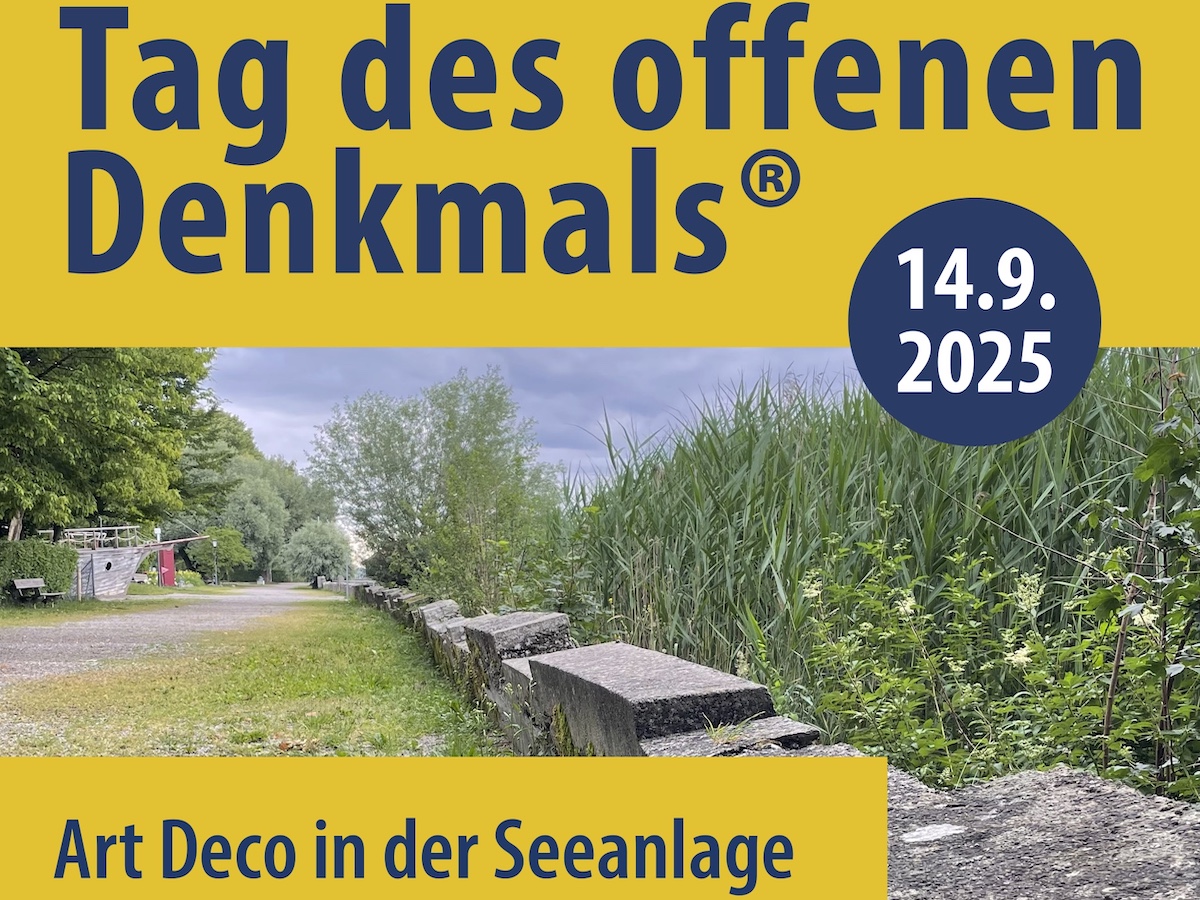 Tag des offenen Denkmals 2025 in Schondorf am Ammersee unter dem Motto "Art Deco in der Seeanlage"