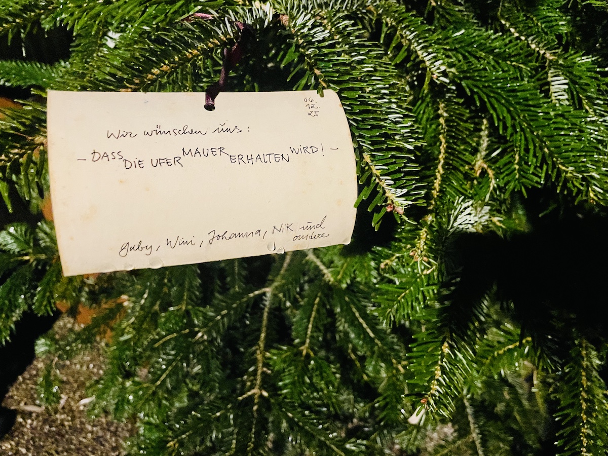 Schondorfer Weihnachtswünsche 2025: Wir wünschen uns, dass die Ufermauer erhalten bleibt